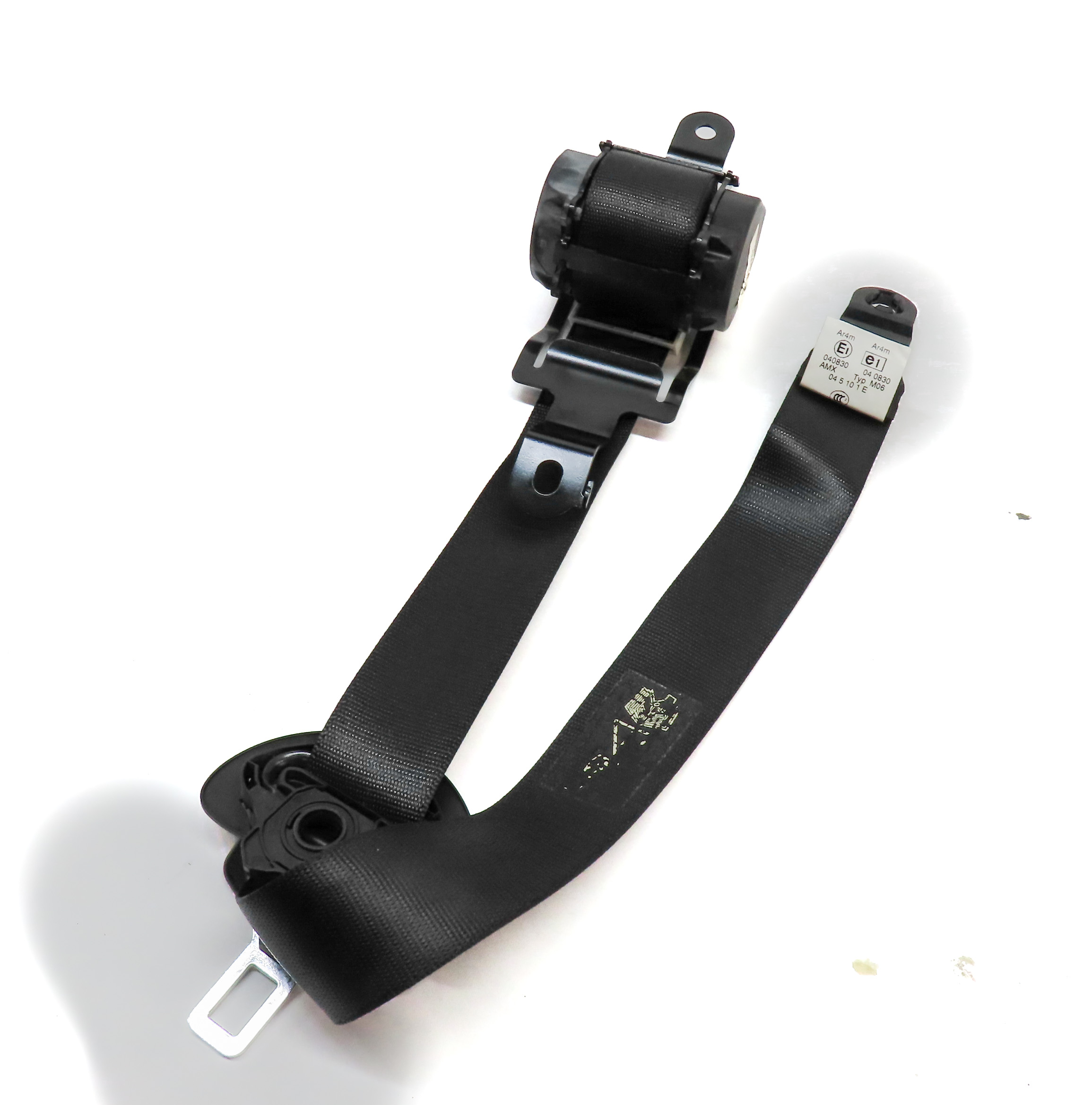 2010 BMW X5 (E70) REAR 2ND ROW LEFT SEAT SEATBELT BELT RETRACTOR (Black) — exact item pictured